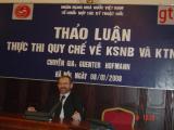 2008 Lecturing in Vietnam